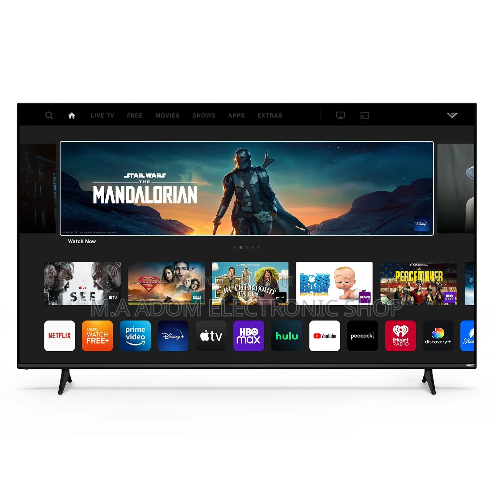 Asano 75” UHD 2023 Series Bluetooth Ultra Slim Led Tv