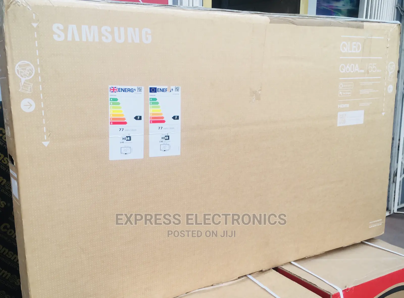 55”UHD Real Experience Smart Samsung QLED Tv {Free DSTV}