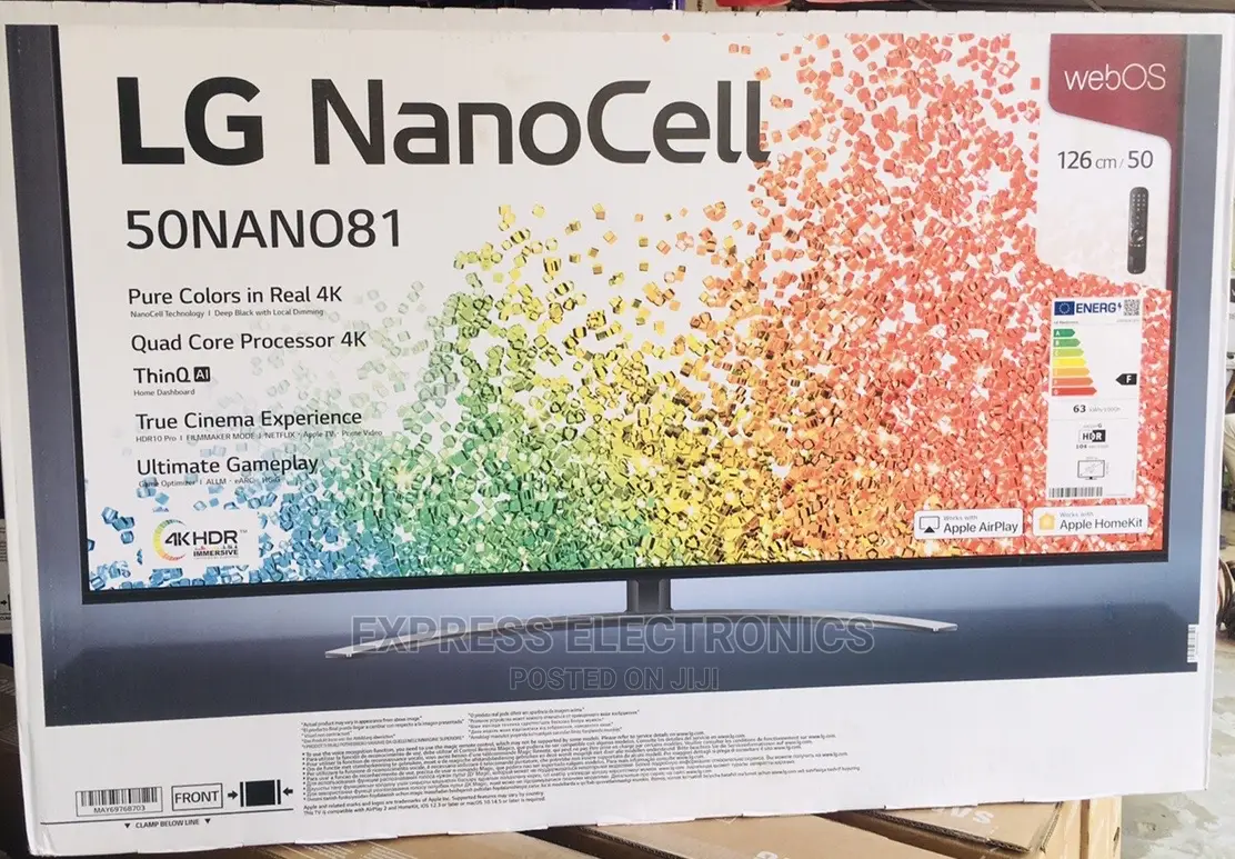 {Free DSTV}UHD Real Smart LG 50”813 Nanocell Tv