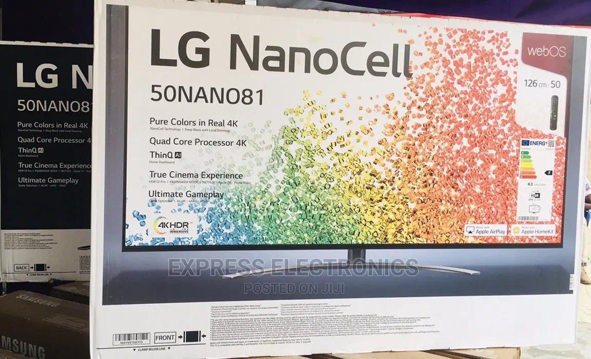 {Free DSTV}UHD Real Smart LG 50”813 Nanocell Tv