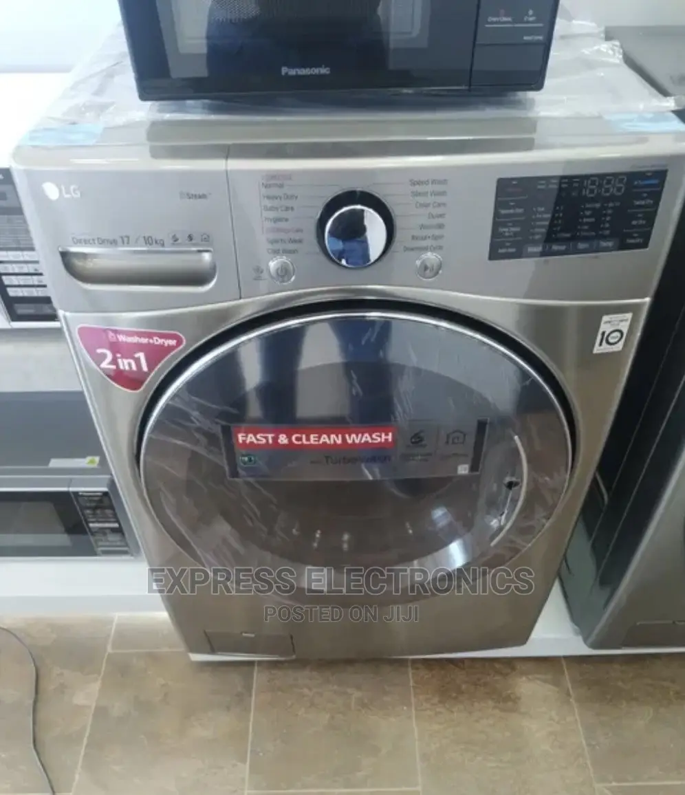 99.9% ALLERGENS REDUCED With True Steamtm LG Front Load 16KG
