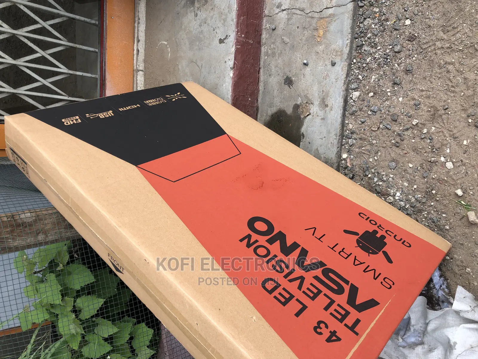 High Durbale 43inches Asano Smart Android TV