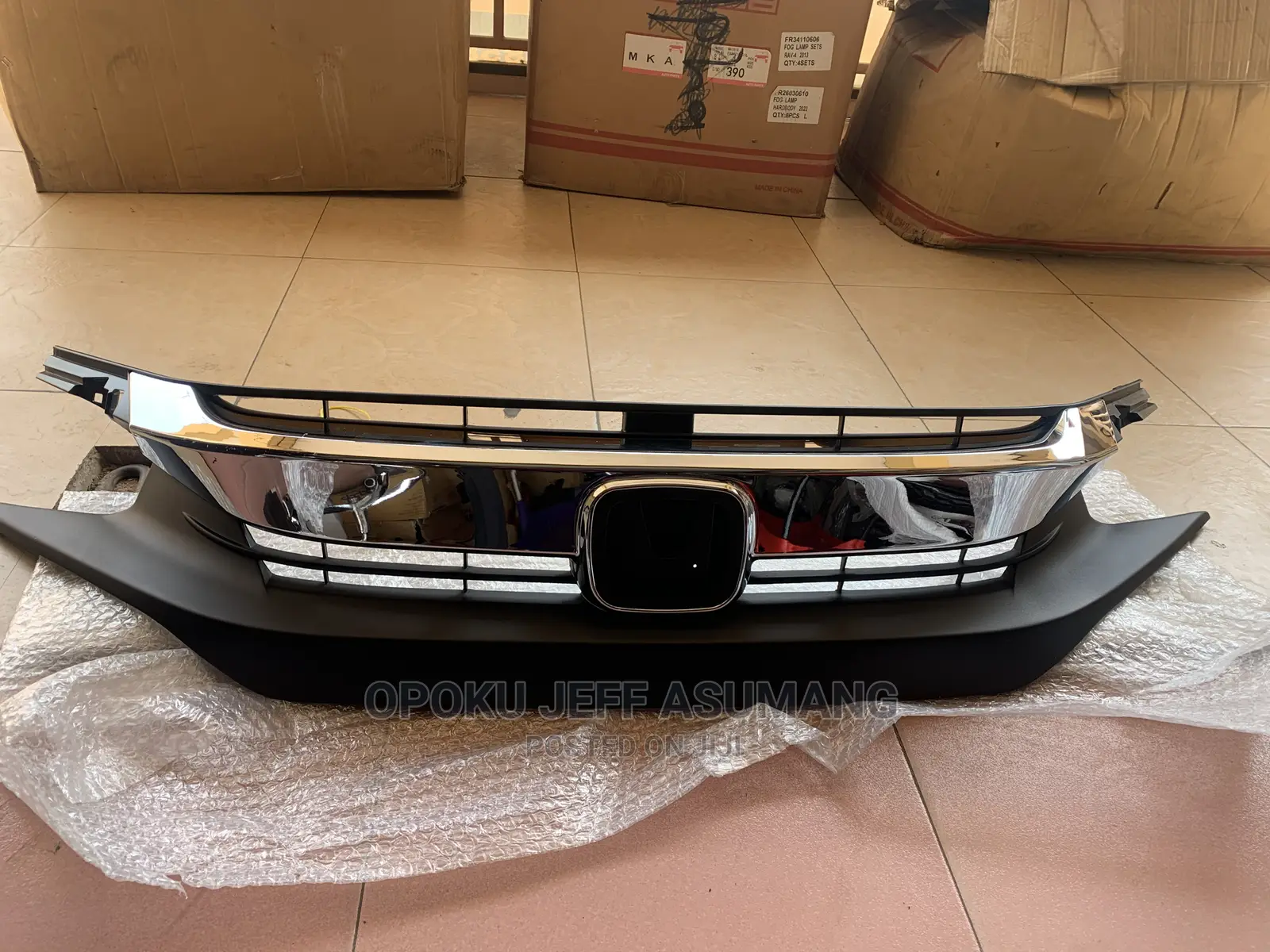 Civic 2016-2017 Top Grille