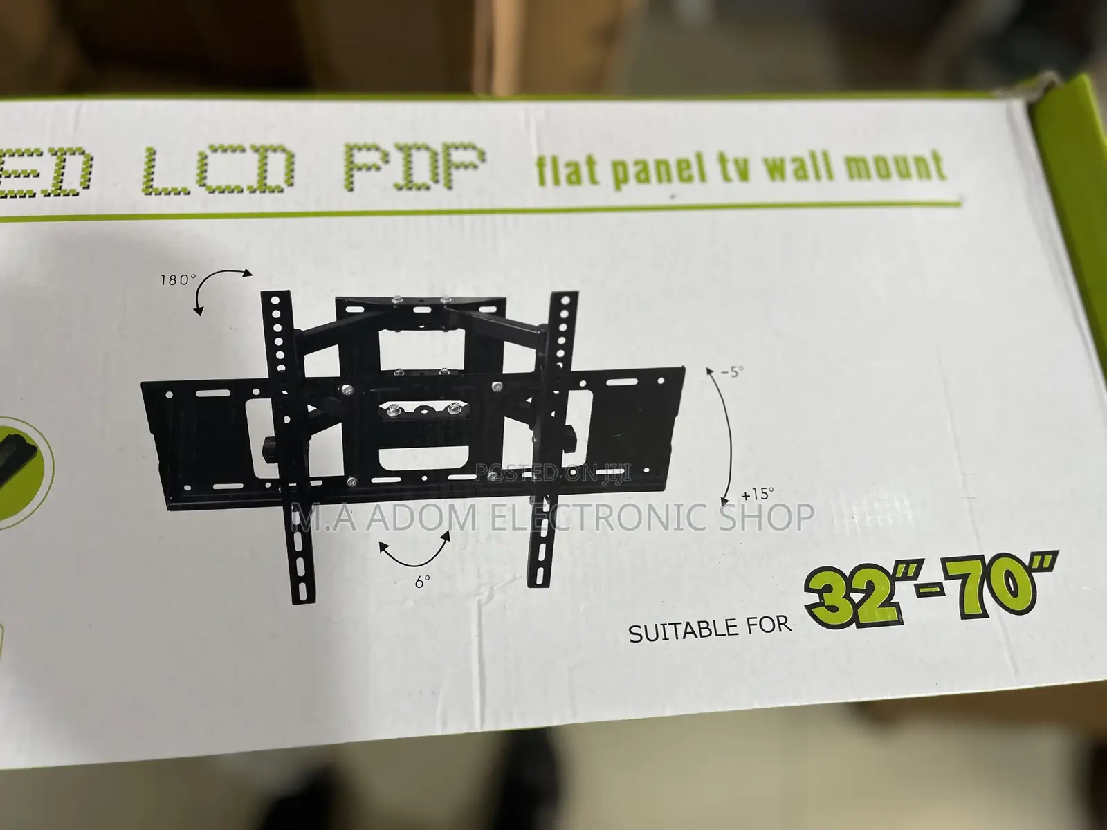 TV Mount for Excellent Viewing Experience 32”-70”