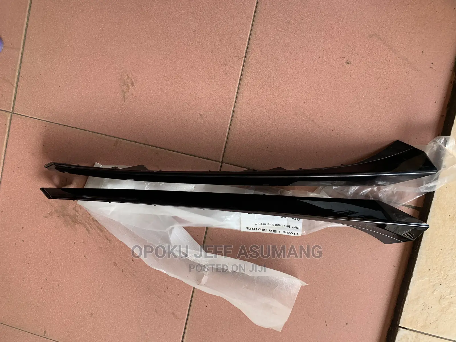 Civic 2016-2020 Headlight Chrome Black