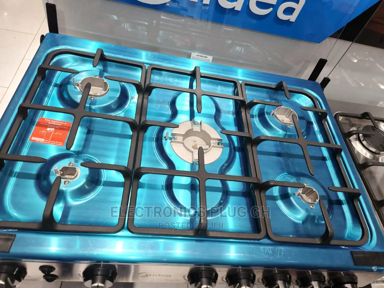 Midea 5 Burners Auto Ignition Gas Cooker