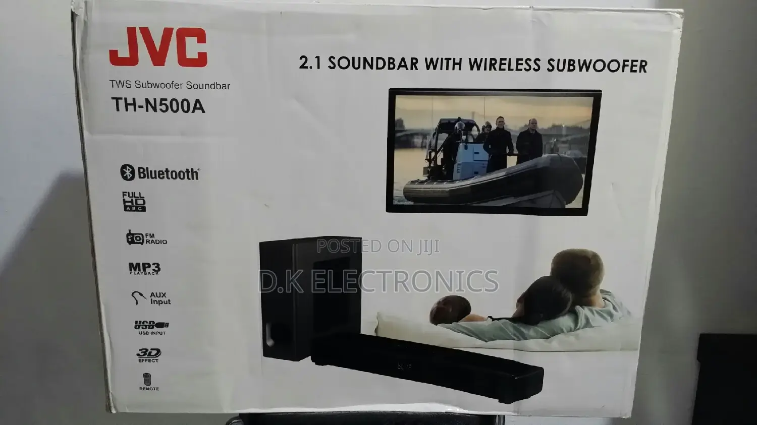 2026 JVC Th-N500a Wireless Subwoofer With Soundbar