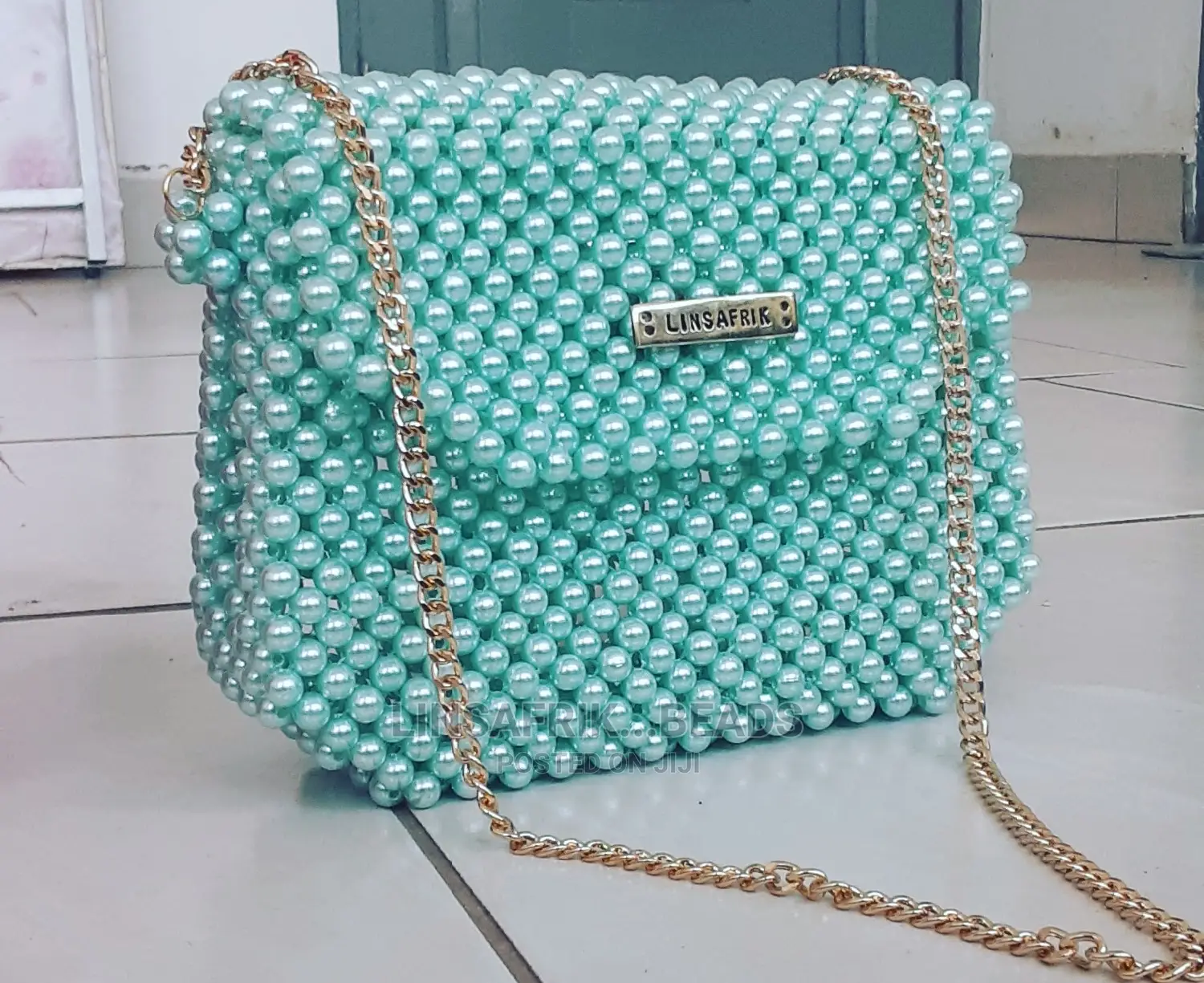Montana Round Beaded Bag