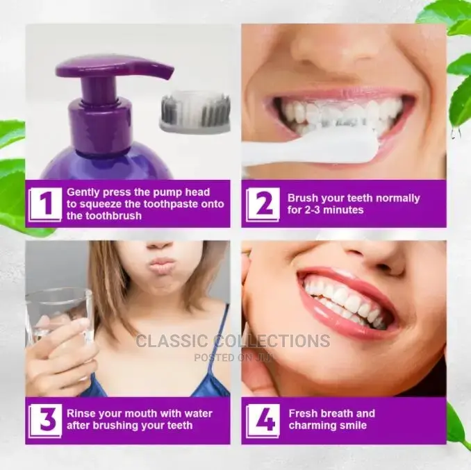 New 5x Whitening Toothpaste by 2 Packs and 1 Pack FREE