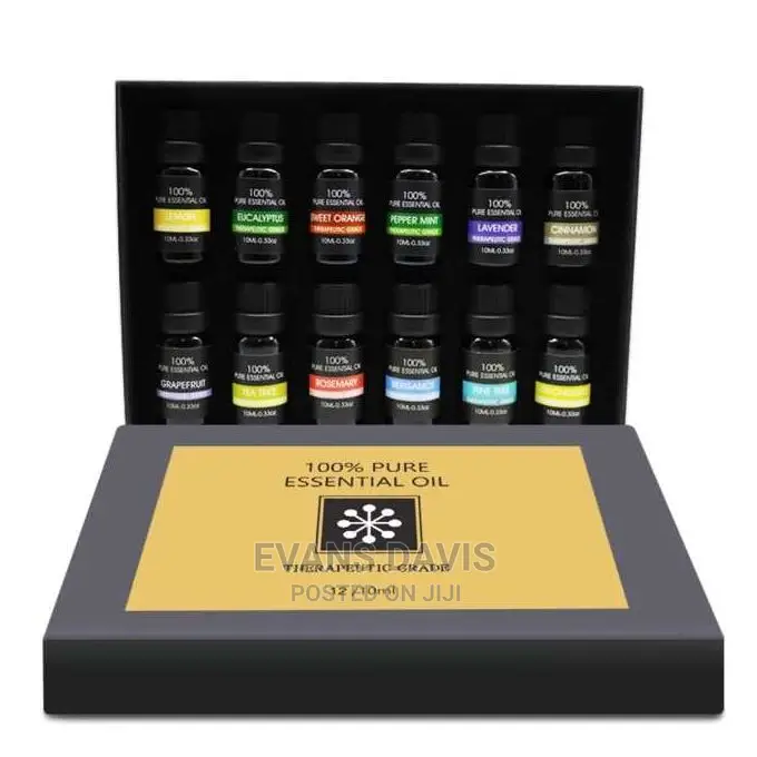 Essential Fragrance Humidifier/Diffuser Oil 10mlx12pcs