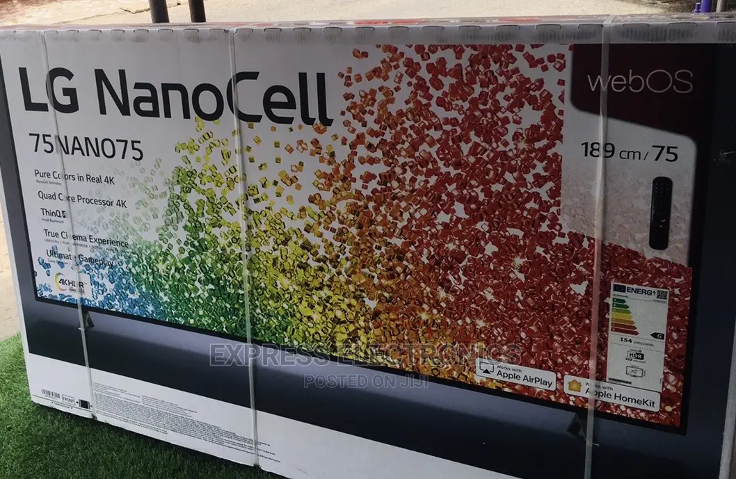+{Dstv} UHD Smart LG 75” Nanocell Slim TV