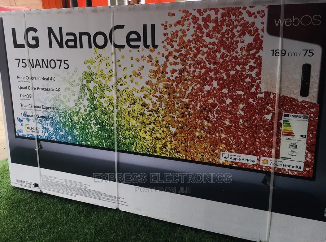 +{Dstv} UHD Smart LG 75” Nanocell Slim TV