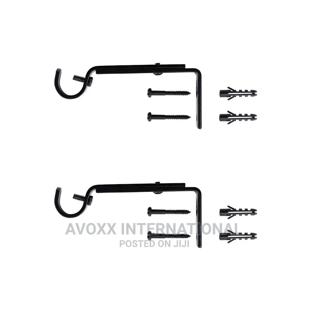 WJ Curtain Rods for Windows 28 to 48 Inches Adjustable,