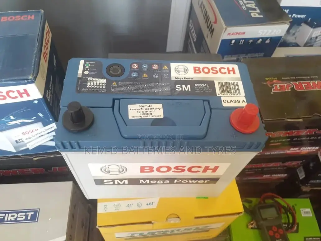 13 Plates Bosch Battery for Honda Vitz Cars