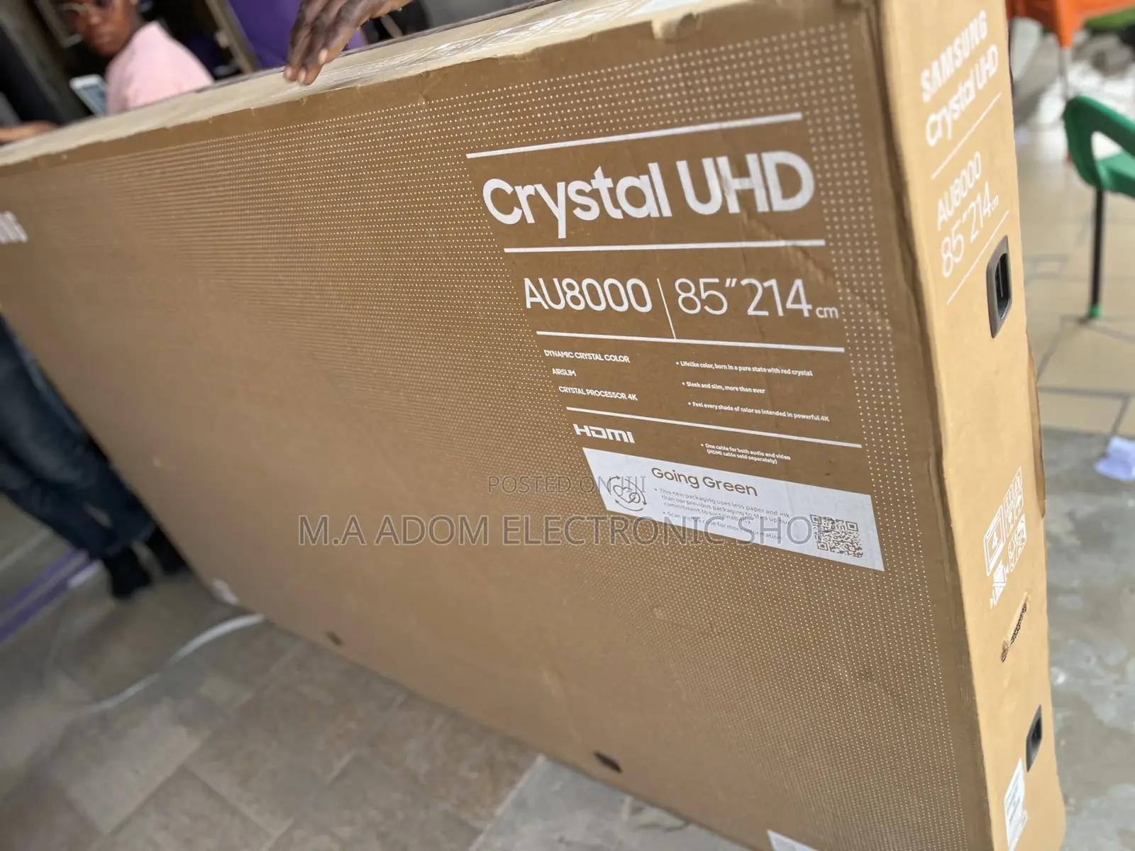 2021 Model Samsung 85” Series 8 Ultra Slim Led Tv