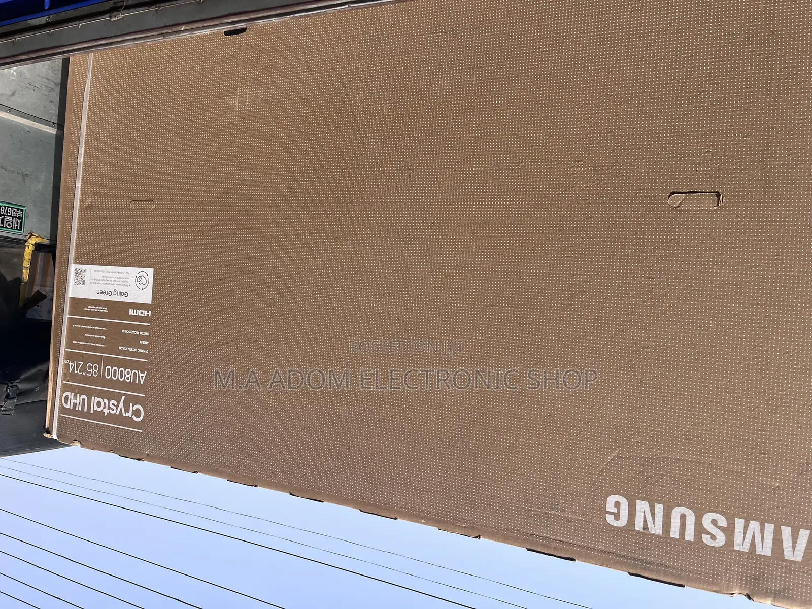 85” Samsung Quad Core Crystal UHD Ultra Slim Led Tv
