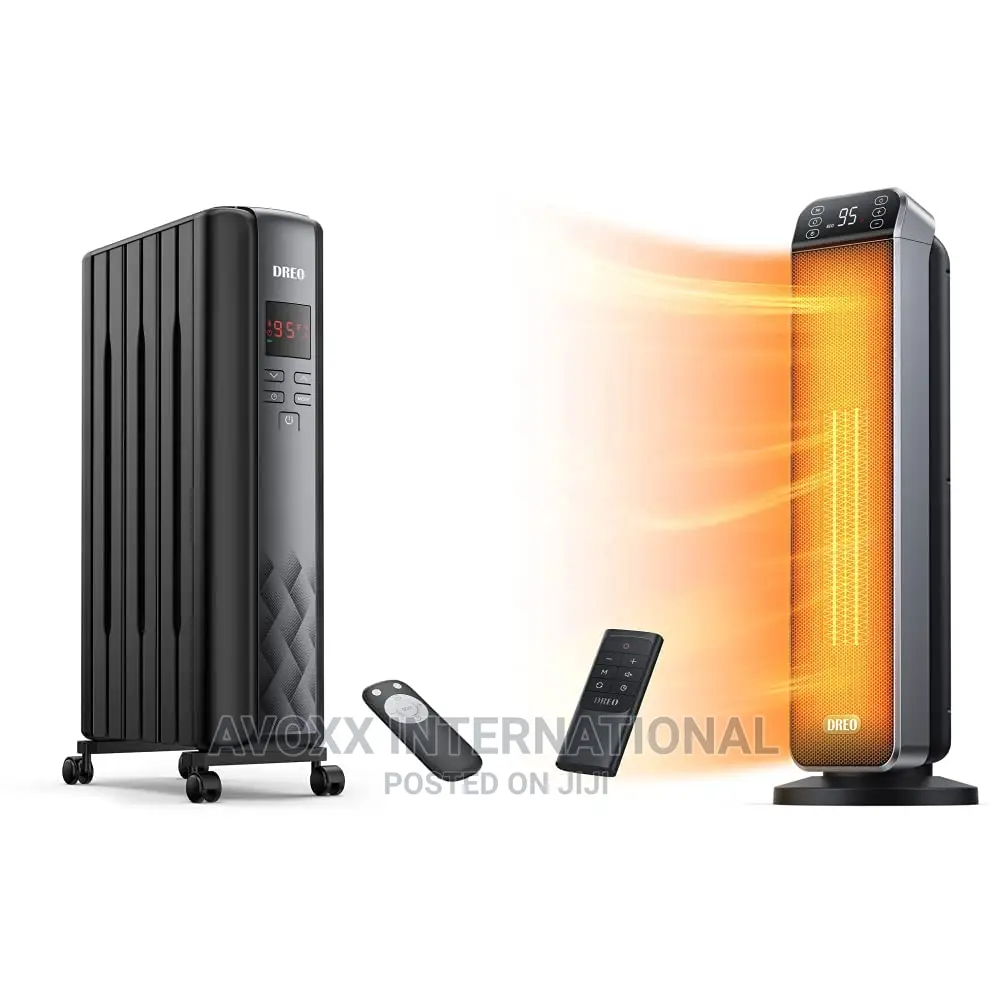 Dreo Radiator Heater, Electric Portable Space Oil Filled