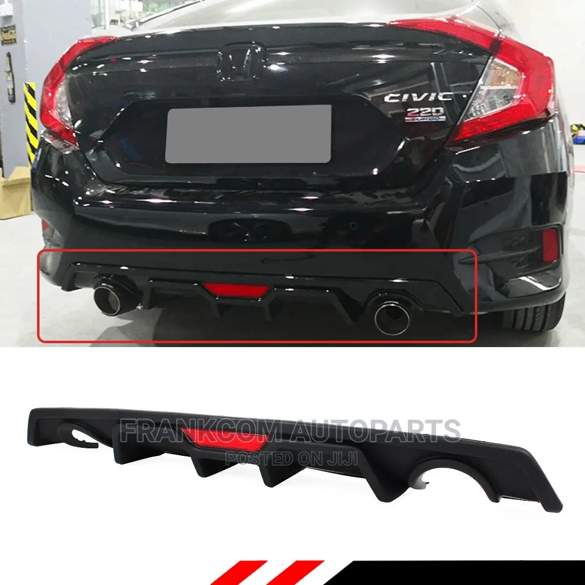 Honda Civic Back Bumper Spoiler
