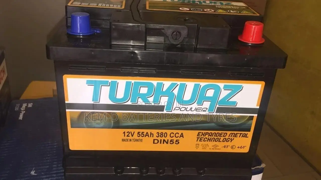 13plates DIN55 Turkuaz Car Batteries