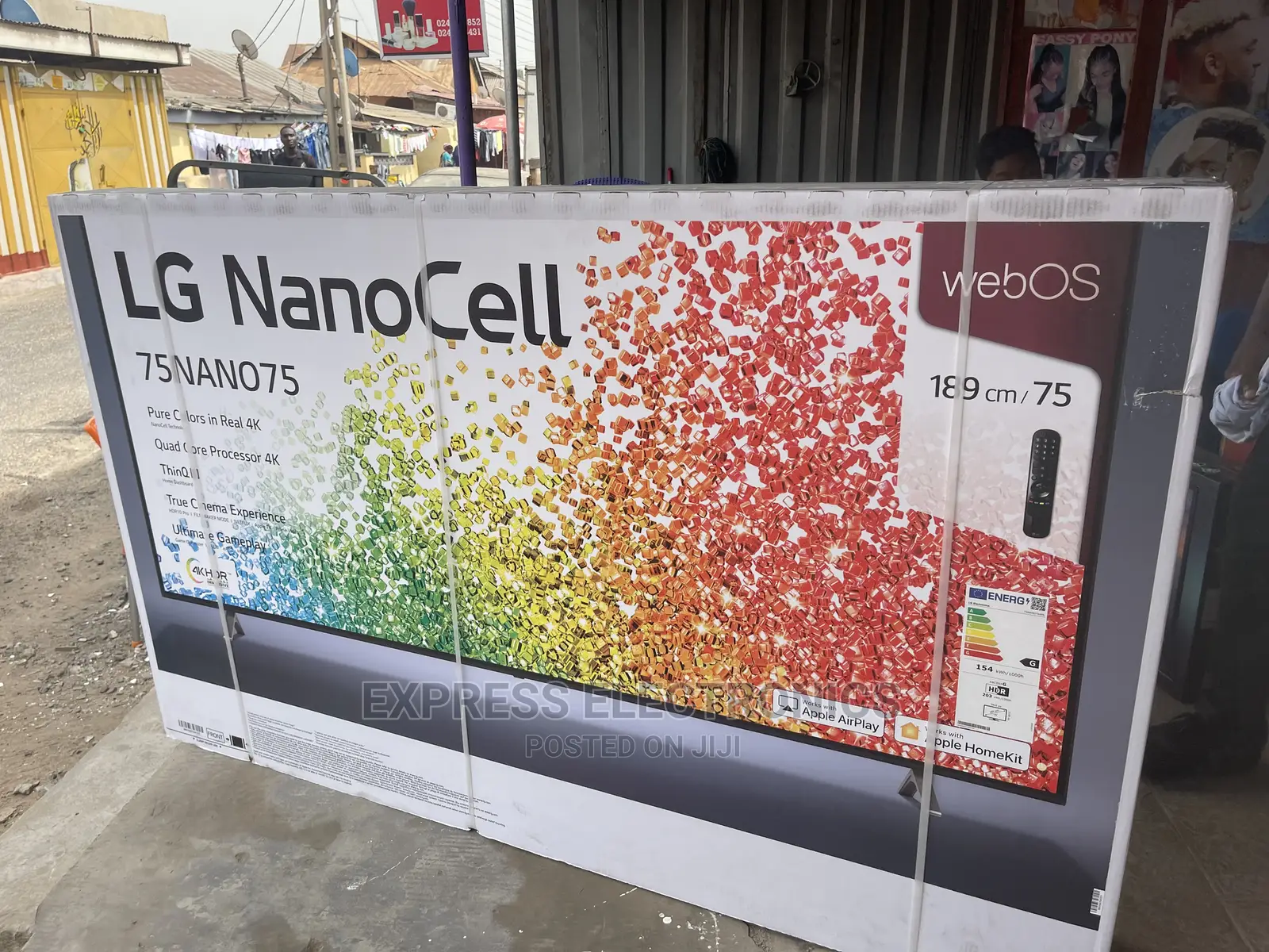 Quality Display Nanocell UHD Game Play 75”Lg Tv +Dstv
