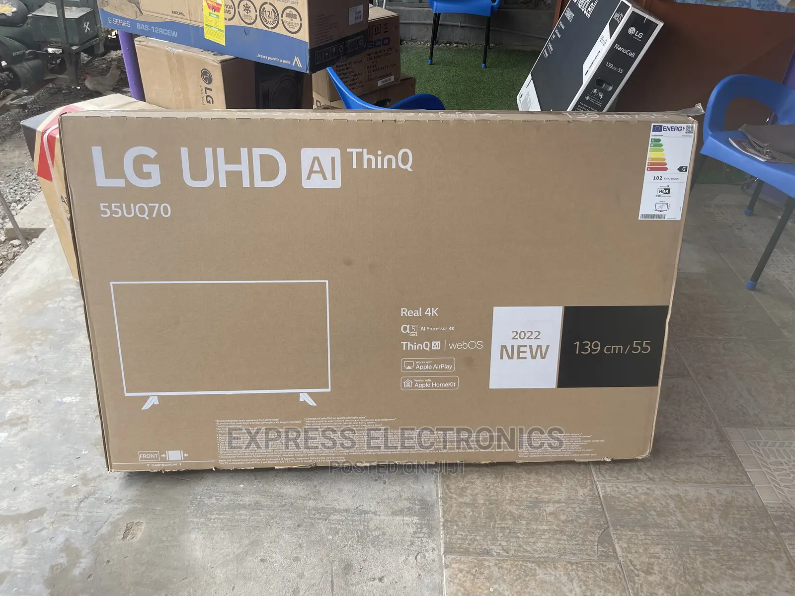 55”UQ7000 UHD Smart LG Sleek Design Quality Display +Dstv