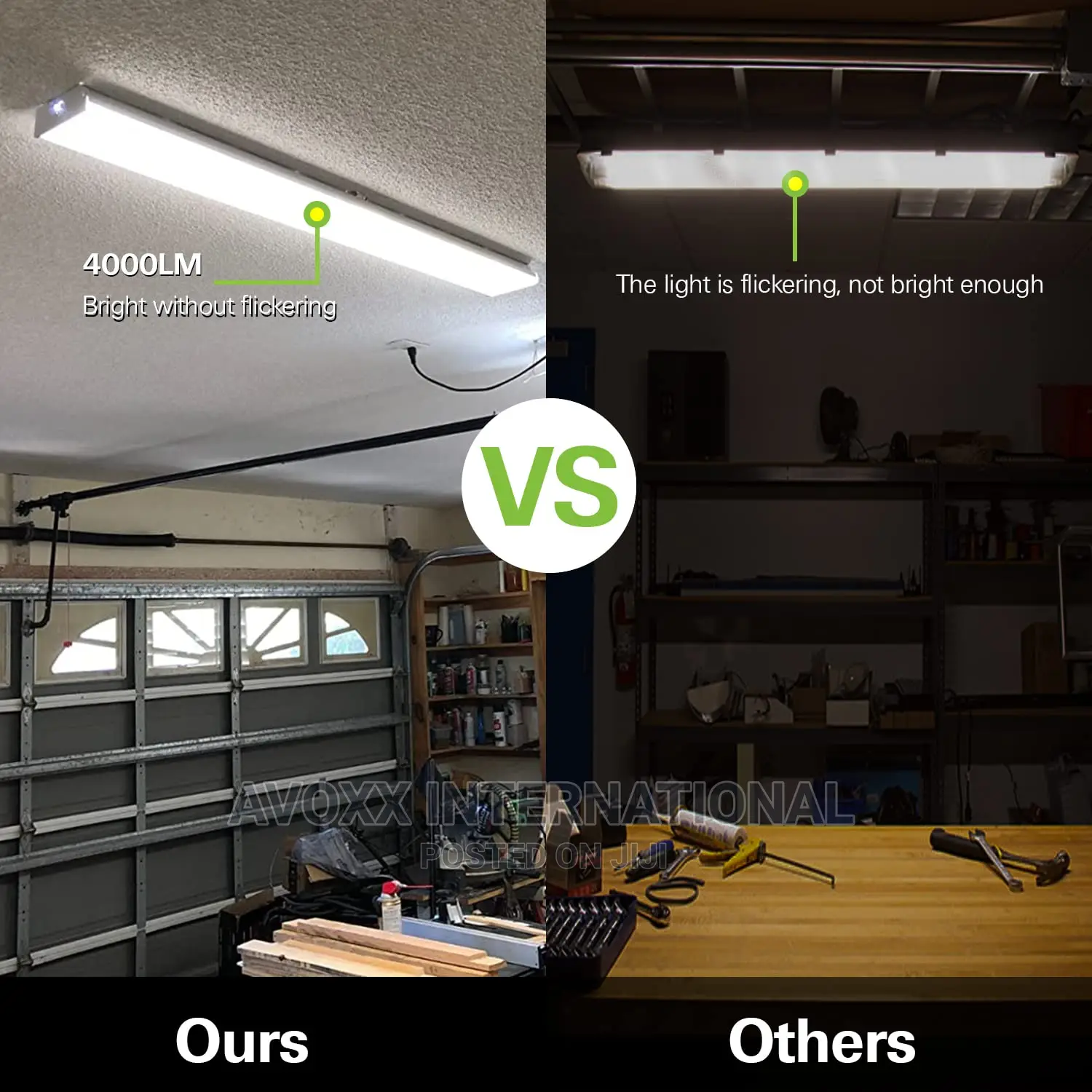Hykolity 4FT LED Wraparound Light,