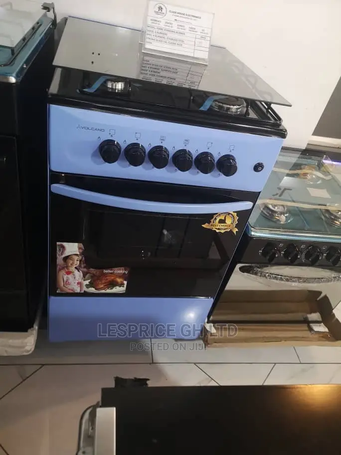 Powerful Volcano Gas Cooker Oven With Grill 50 By50