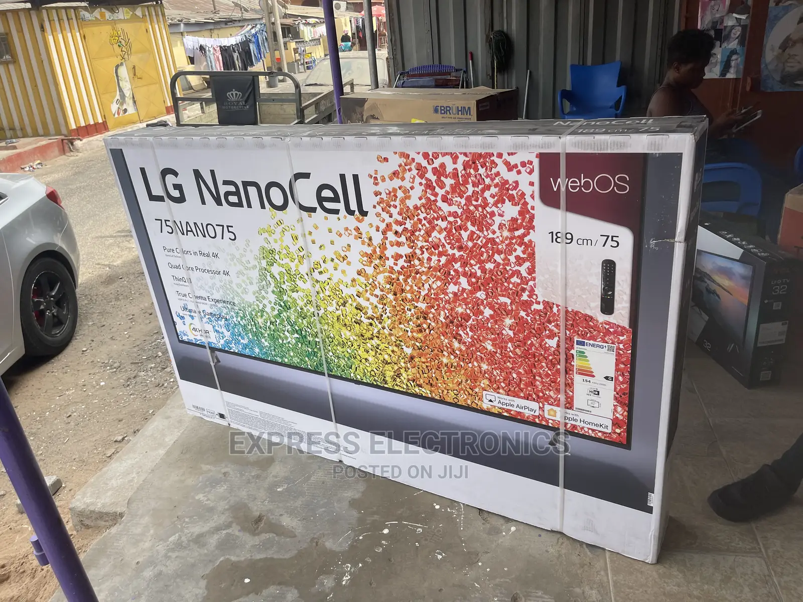 Foreign Standard LG 75”UHD Smart Eco Friendly Tv +Dstv