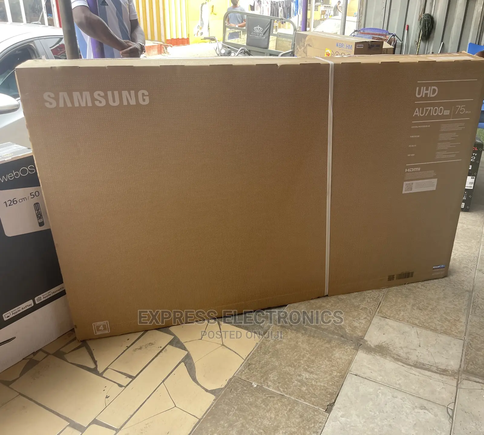 Eco Friendly Samsung Series 7 UHD Smart 75”Tv +Dstv