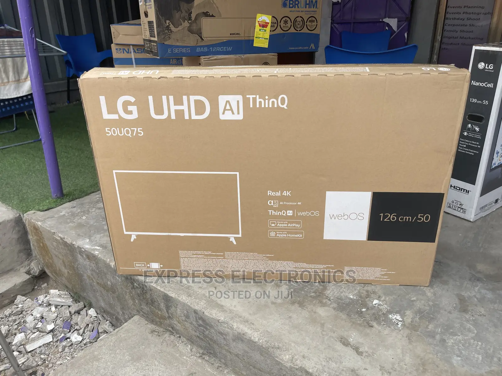 Eco Friendly 50”UHD Smart LG UQ75003 LED (Dstv) Tv