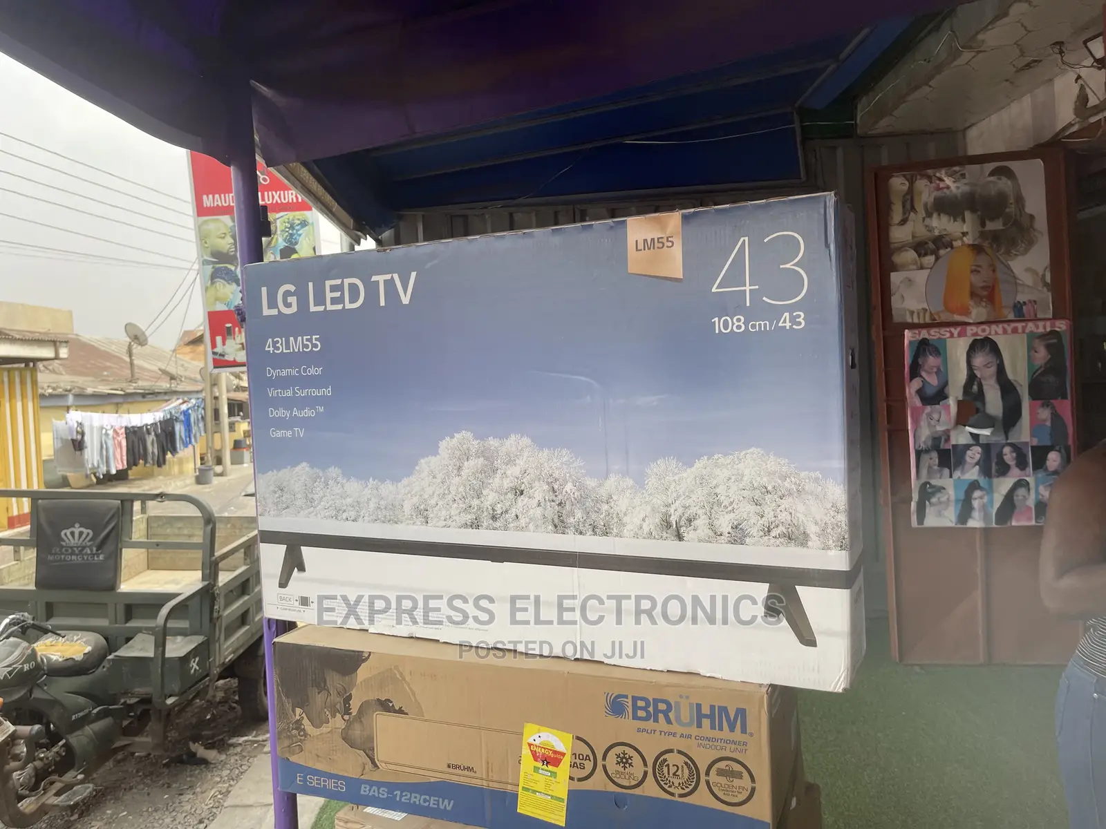 Foreign Standard LG UHD Smart 43”LM5500PVA Tv +DSTV