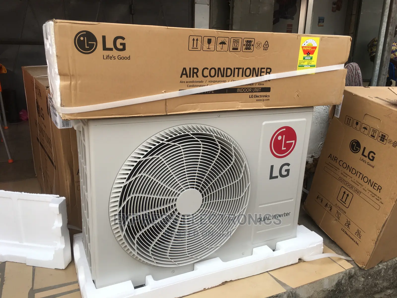 2.5hp Eco Friendly AC S4-C24tzcaa LG Foreign Standard