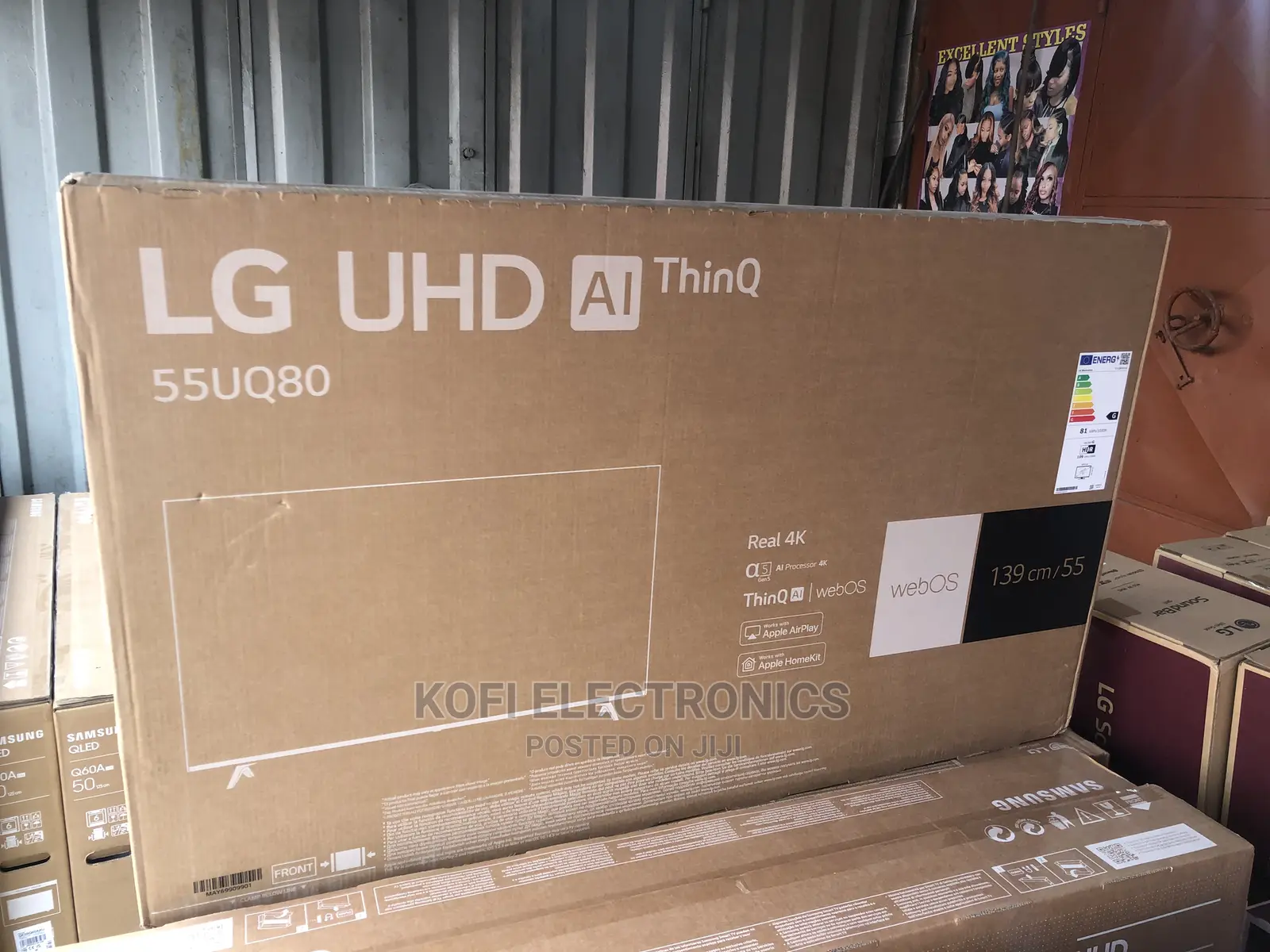Cinema Screen LED TV 55'' LG Smart TV (55uq8000)