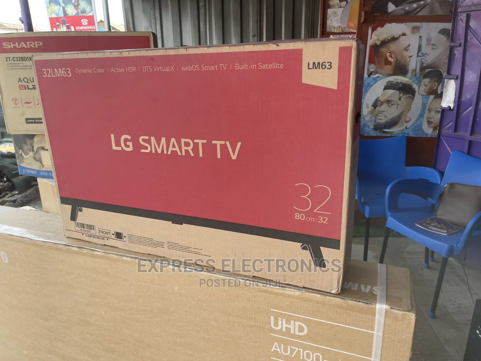 Quality Display Sleek Design 32”LM637BPVA LED Smart