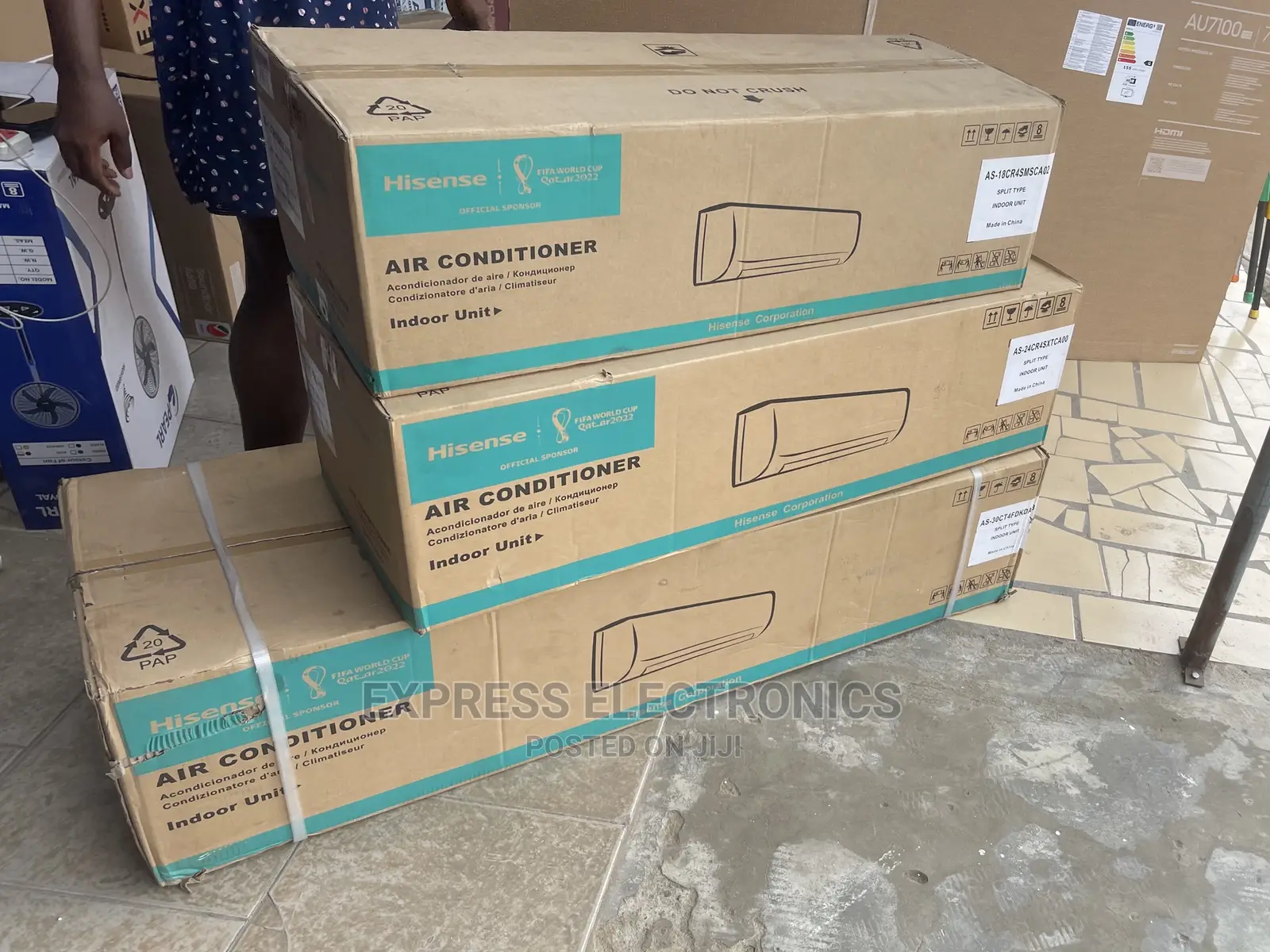 Adjustable Temperature 2.0ho Hisense Eco Friendly Split AC