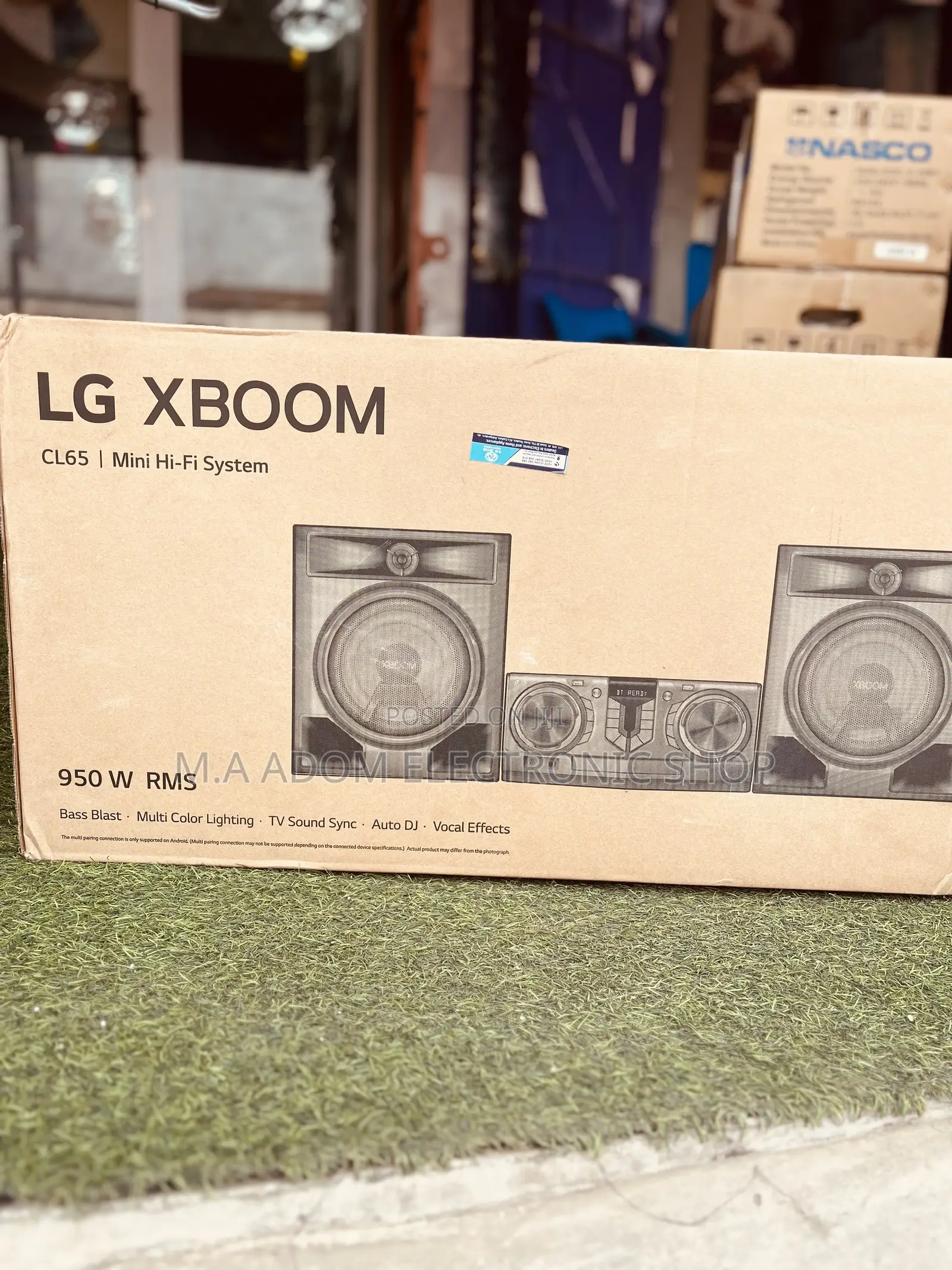 Lg Xboom 950w 2.2ch Bluetooth Usb Audio Sound System