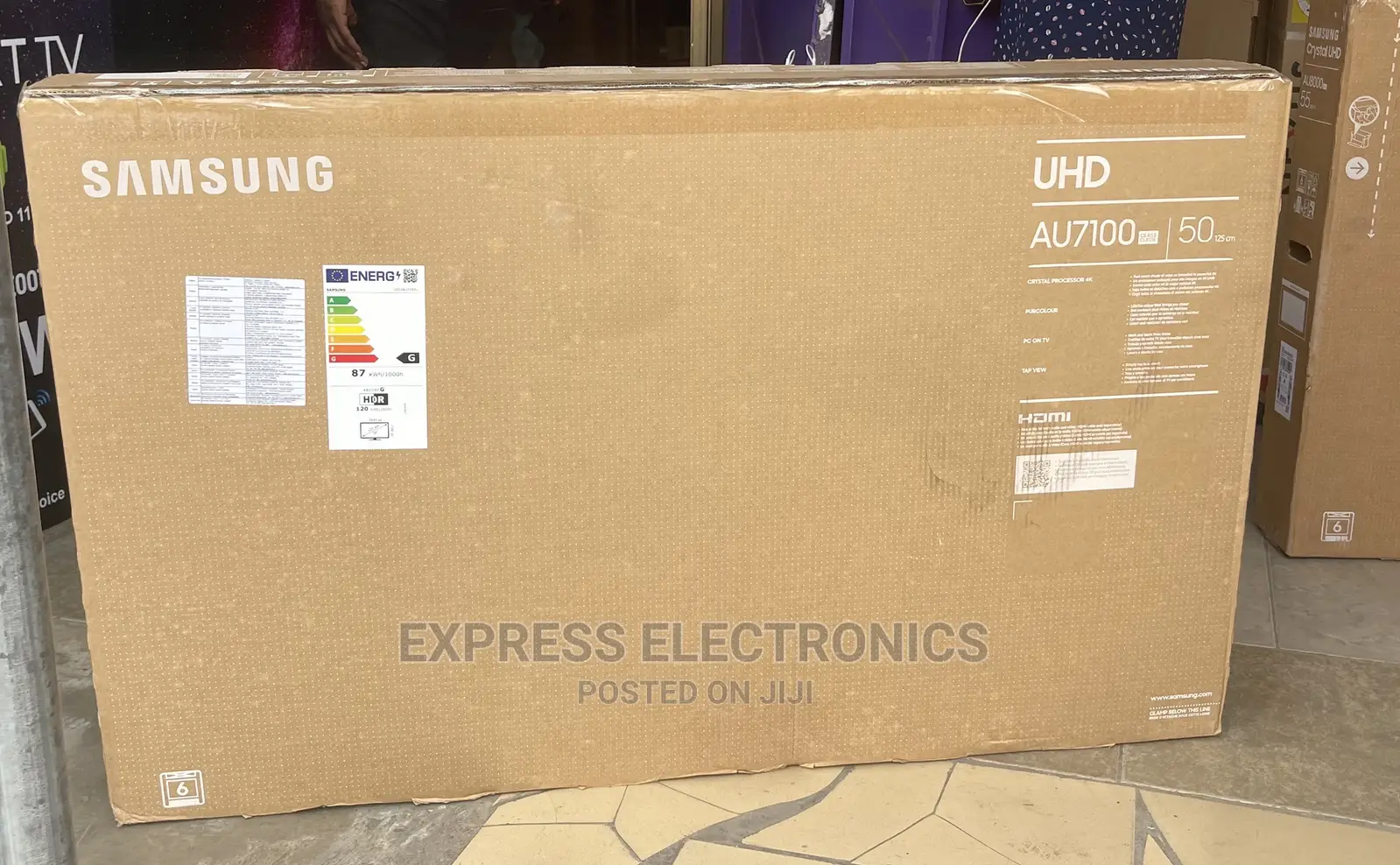Friendly Budget 50”AU7172 Wide Color Enhancer Samsung UHD