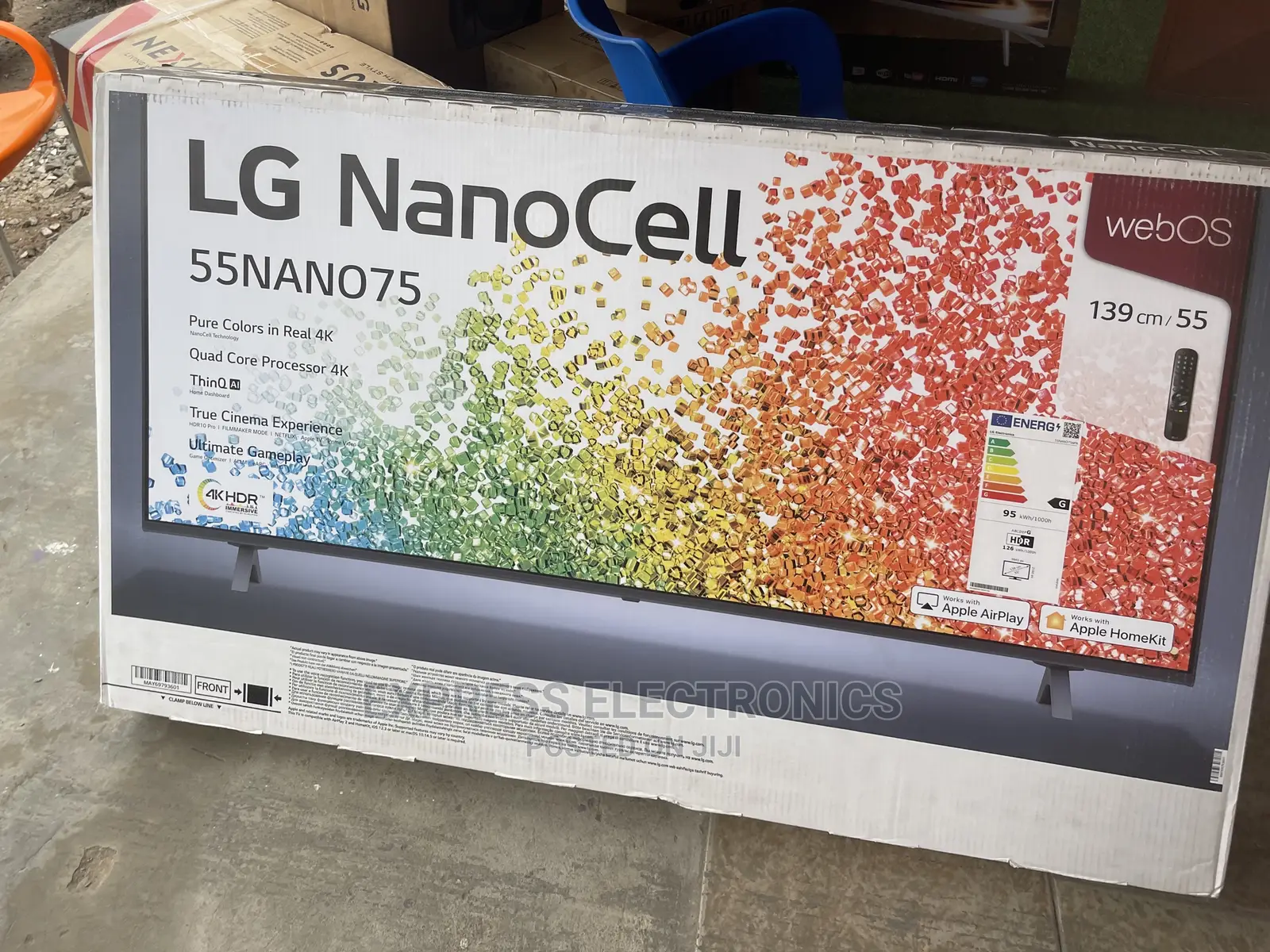 Wide Color Enhancer Nanocell UHD Smart 55”Nano75 Tv