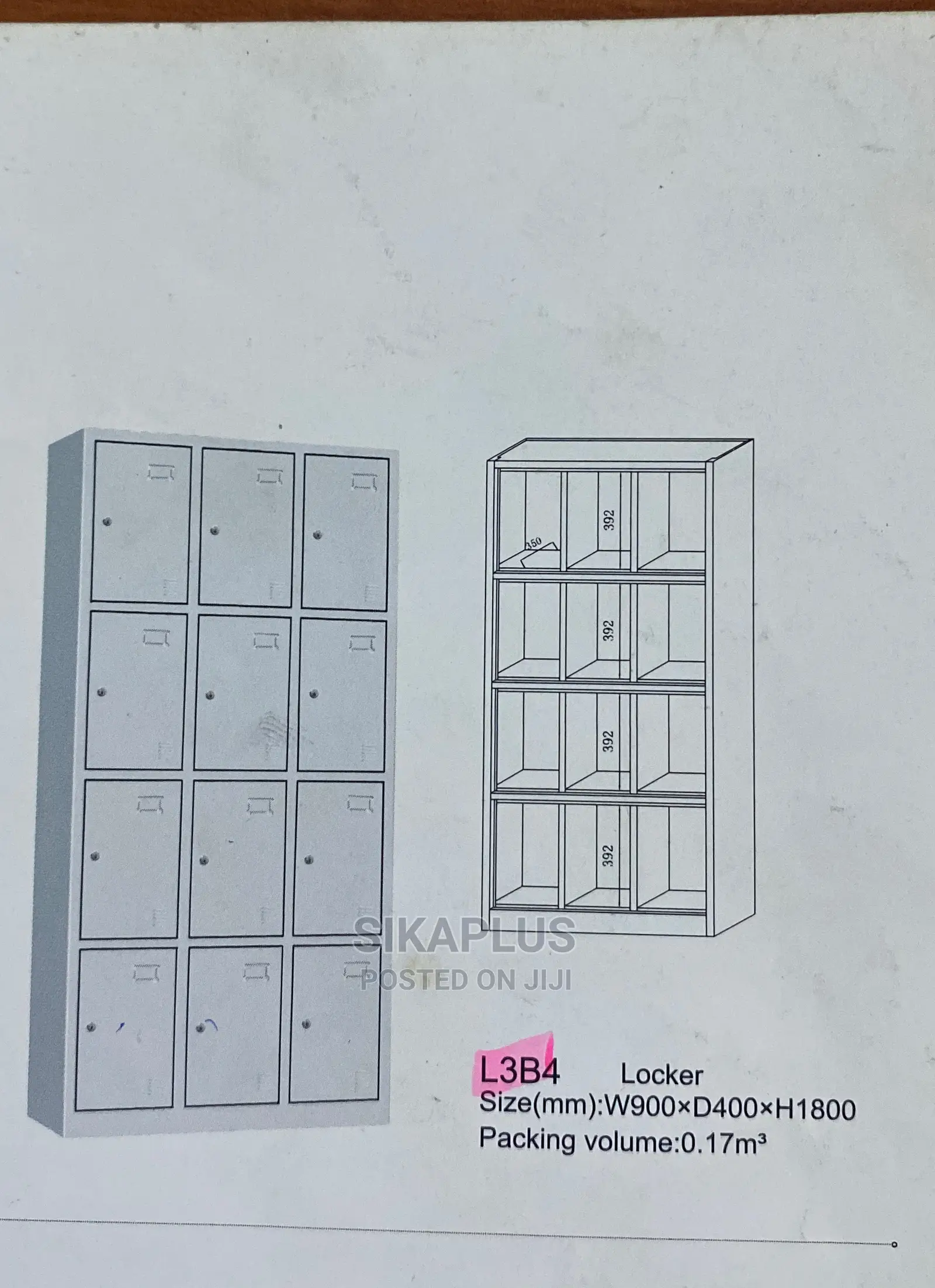 12-In-1 Steel Compartment Locker