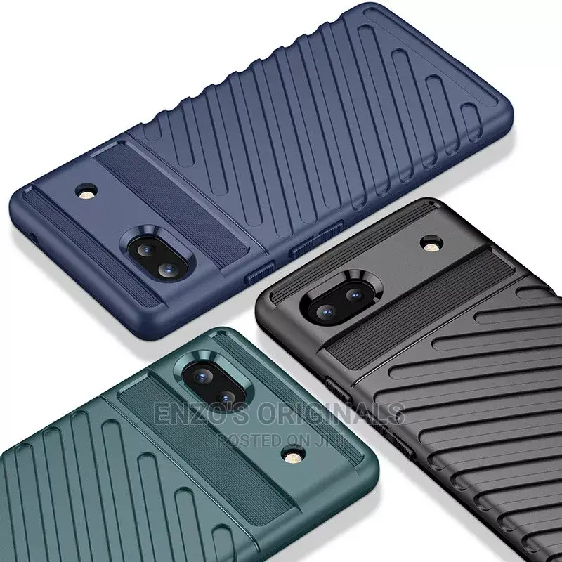 Google Pixel 6A Sleek Protection Case Black