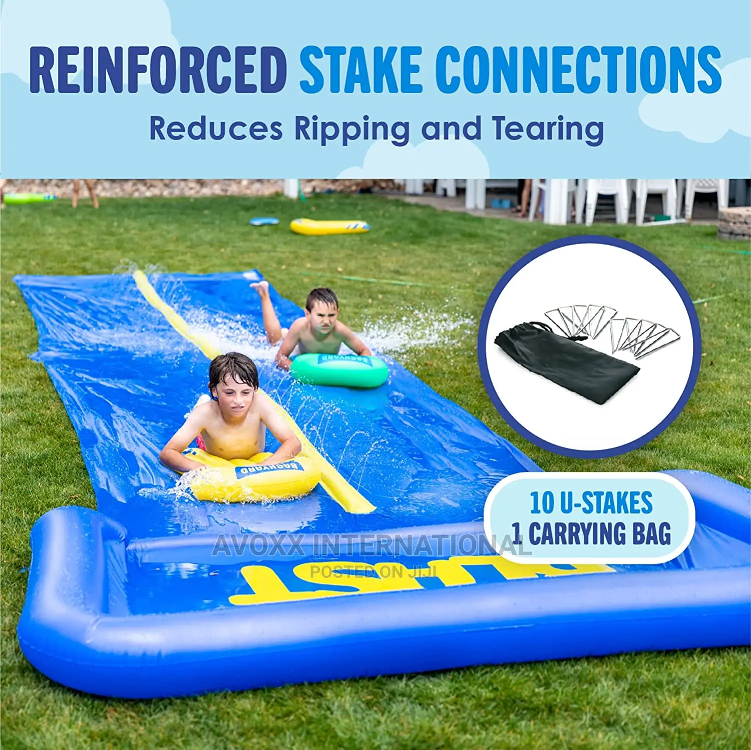 BACKYARD BLAST - 30' Waterslide With Splash Zone Sq-148