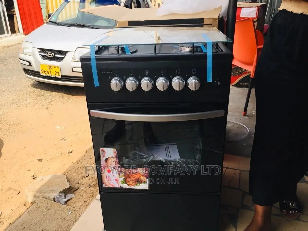 New Unique Looking Volcano 4burner **Gas Cooker