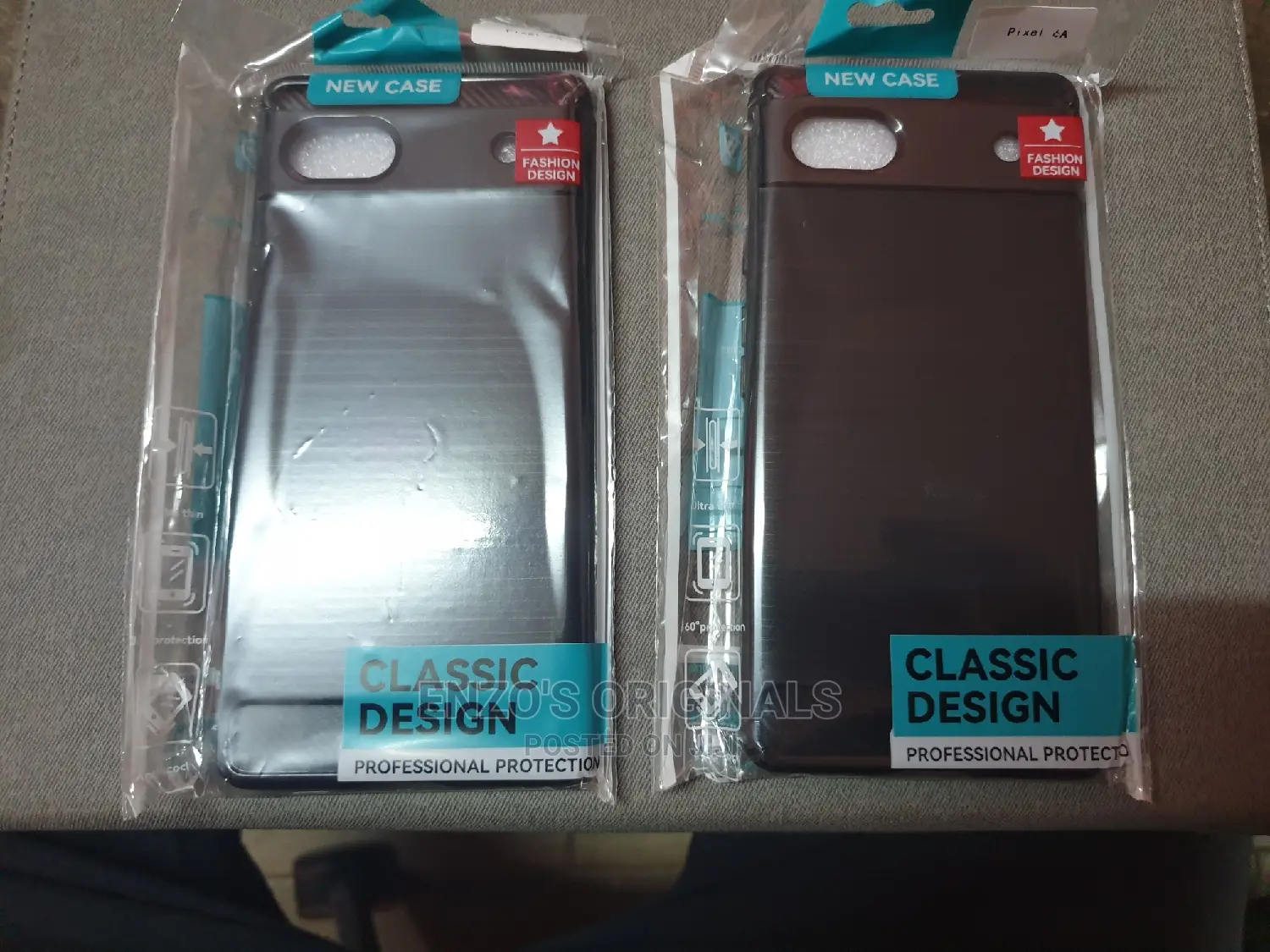 Google Pixel 6A Sleek Microfiber Protection Case