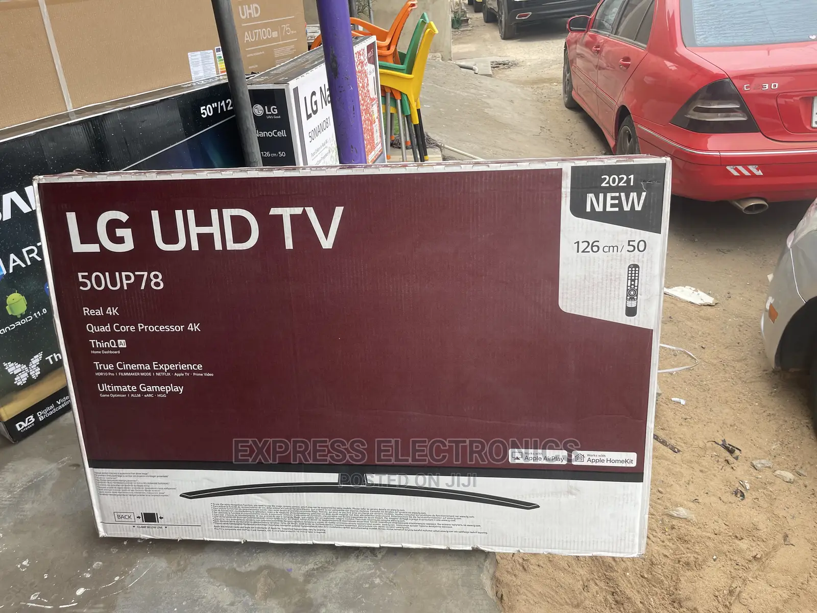 Discount Offer LG 50”UHD Smart UP7800 (Dstv) Automatic Tv