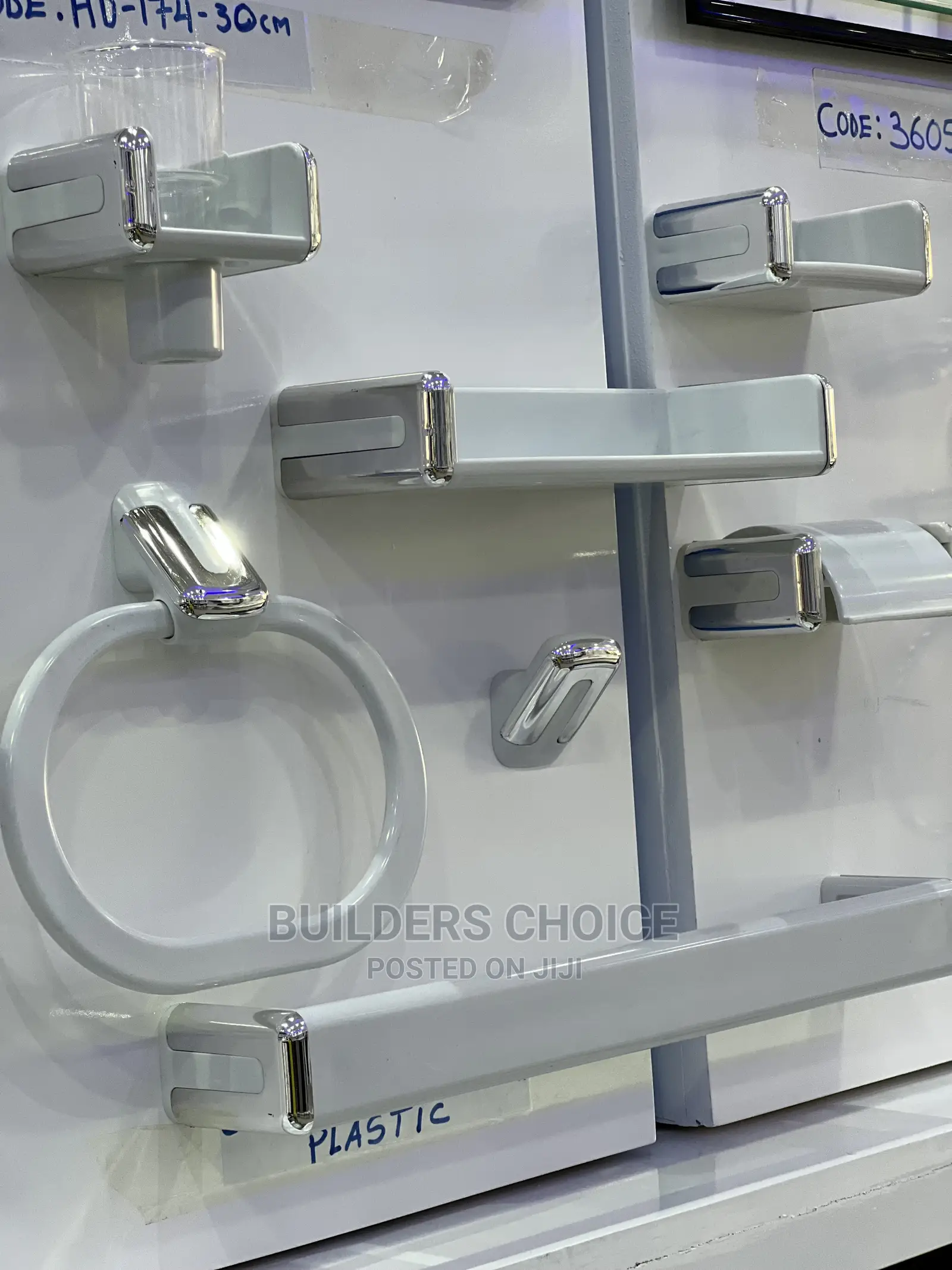 Bathroom Accessories (Thick Plastic)
