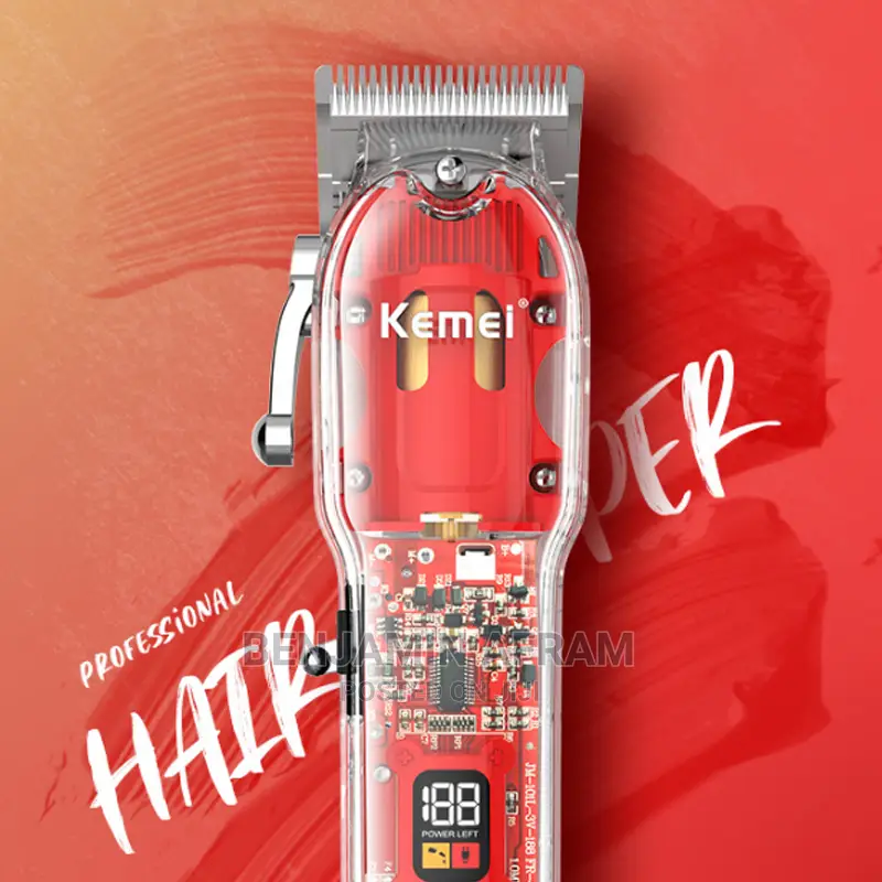 Professional Kemei Barbering Machine Rechargeable