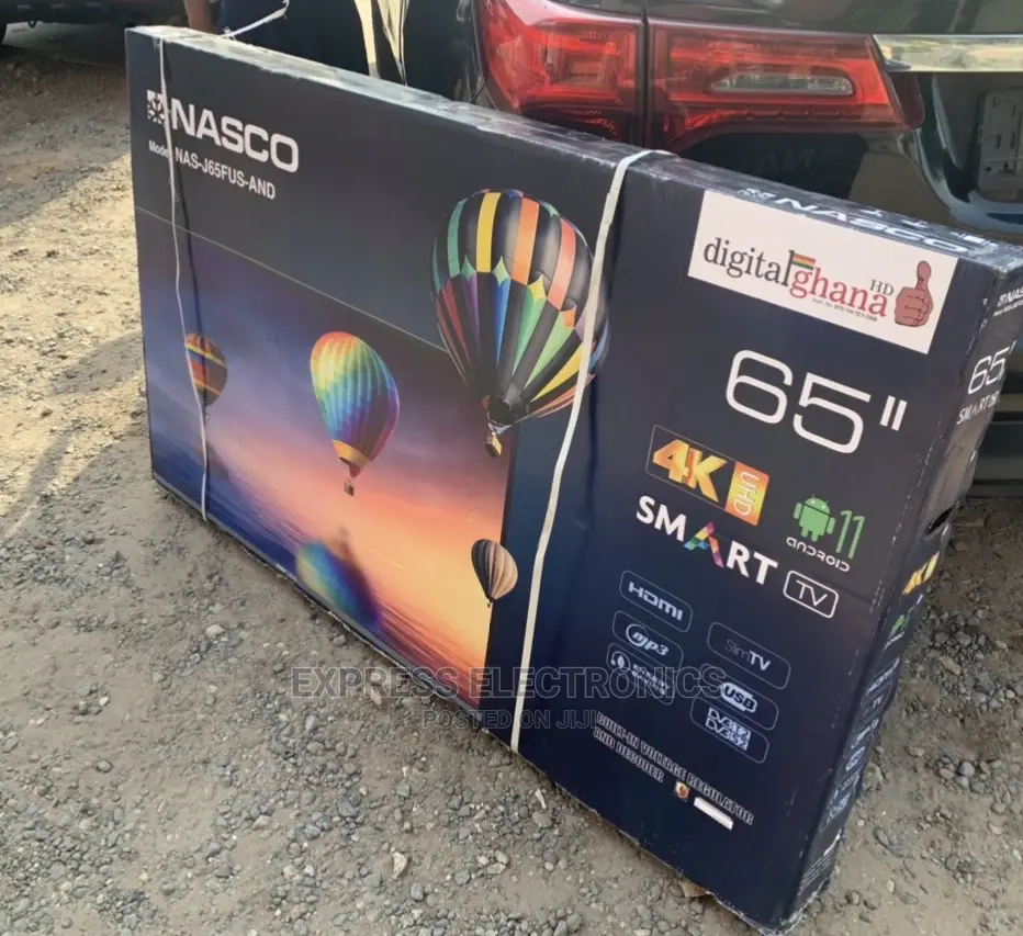 Pretty Cool Nasco 65”Uhd4k Smart Android(Dstv)NAS-J65fus-And
