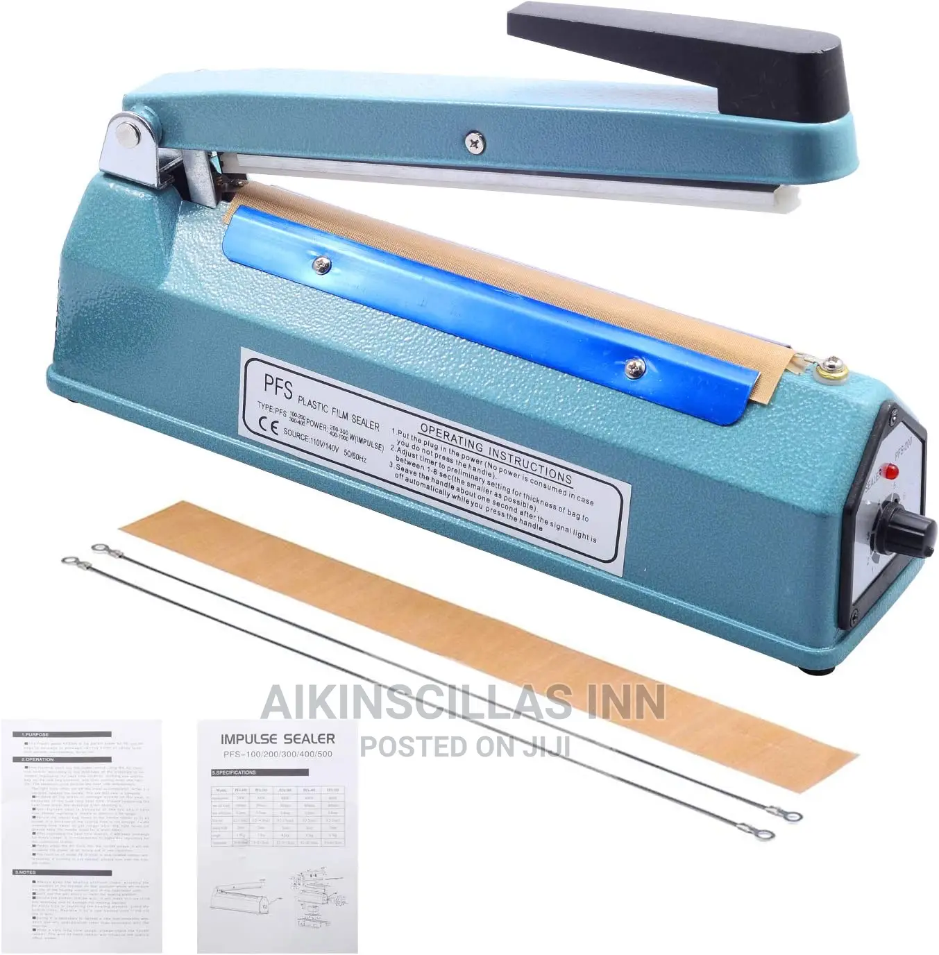400mm Impulse Rubber Sealer