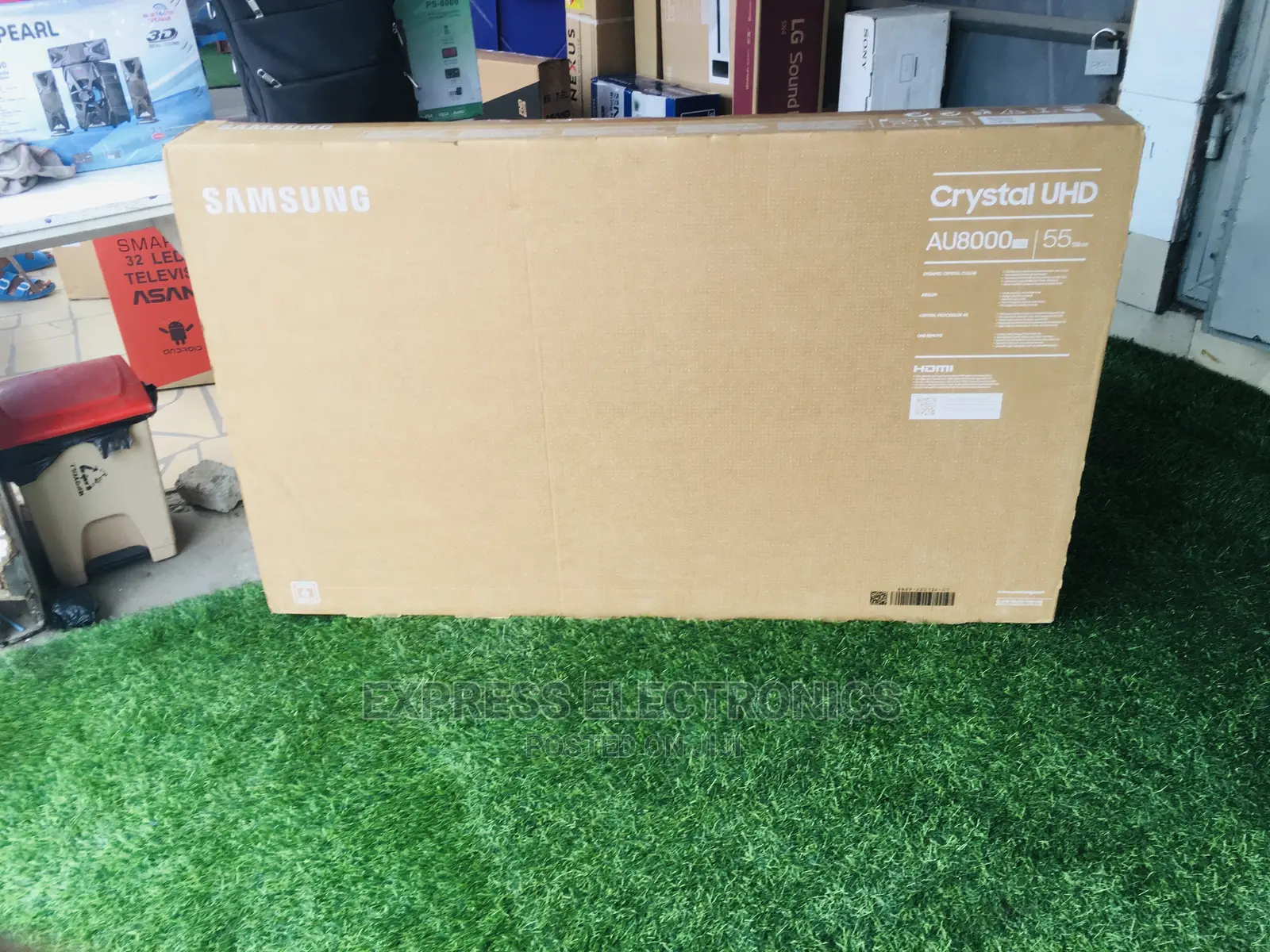 Long Lasting Samsung 55”Au8000 Crystal UHD LED (Dstv)