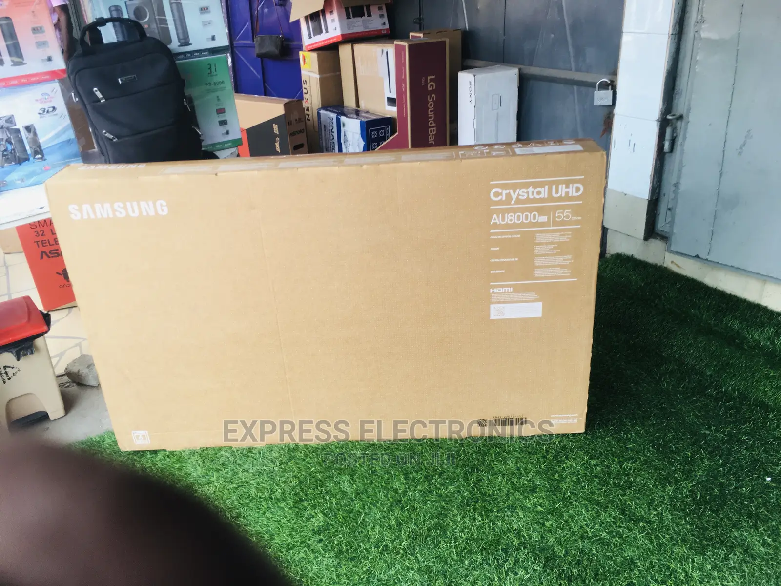 Long Lasting Samsung 55”Au8000 Crystal UHD LED (Dstv)